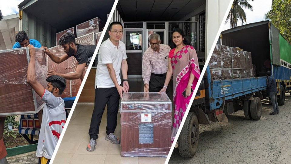 Yunnan, China–Sri Lanka Incubator Donation Project